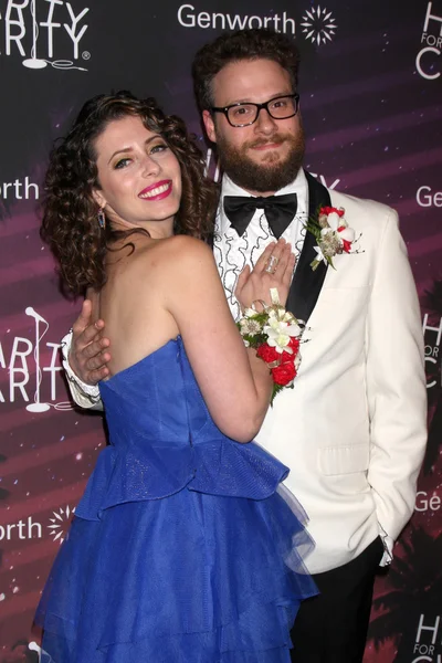 Lauren Miller Rogen, Seth Rogen — Stock Photo, Image