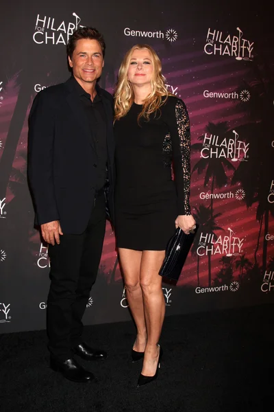 Rob Lowe, Sheryl Berkoff Lowe — Stockfoto