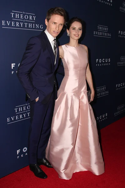 Eddie Redmayne, Felicity Jones — Stok fotoğraf