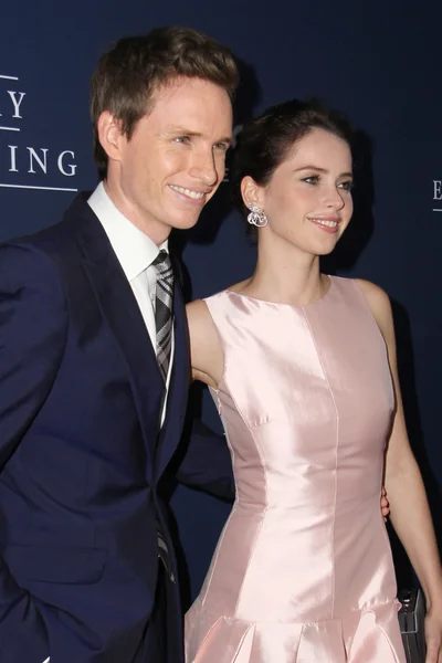 Eddie Redmayne, Felicity Jones —  Fotos de Stock