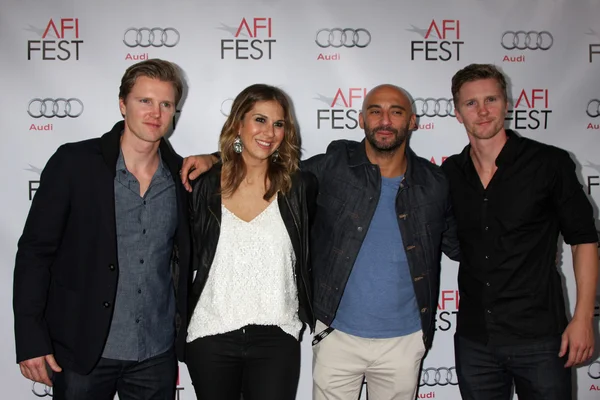 Trent Luckinbill, Molly Smith, Thad Luckinbill, Yann Demange — Fotografia de Stock