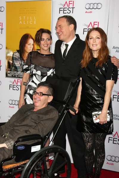 Kristen Stewart, Richard Glatzer, Wash Westmoreland, Julianne Moore — Stockfoto