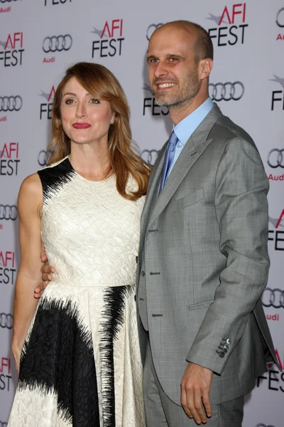 Sasha Alexander, Edoardo Ponti — Stock Photo, Image