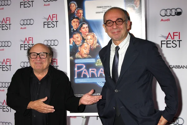 Danny Devito, Giuseppe Tornatore — Stock fotografie