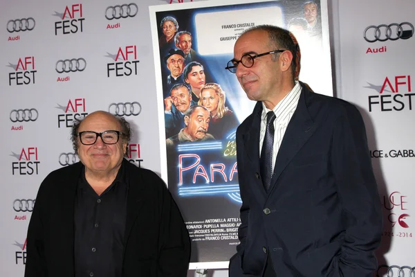 Danny Devito, Giuseppe Tornatore — Zdjęcie stockowe