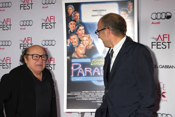 Danny Devito, Giuseppe Tornatore — Foto de Stock