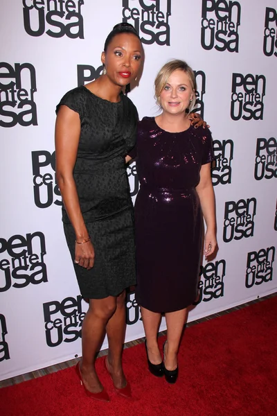 Amy Poehler, Aisha Tyler — Stock fotografie