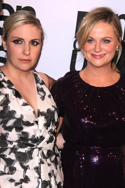 Lena Dunham, Amy Poehler — Stockfoto