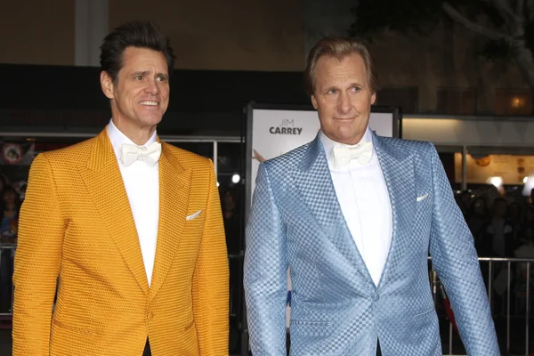 Im Carrey, Jeff Daniels — Stockfoto