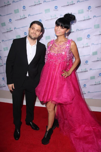 Jerry Ferrara, Bai Ling — Stock Photo, Image