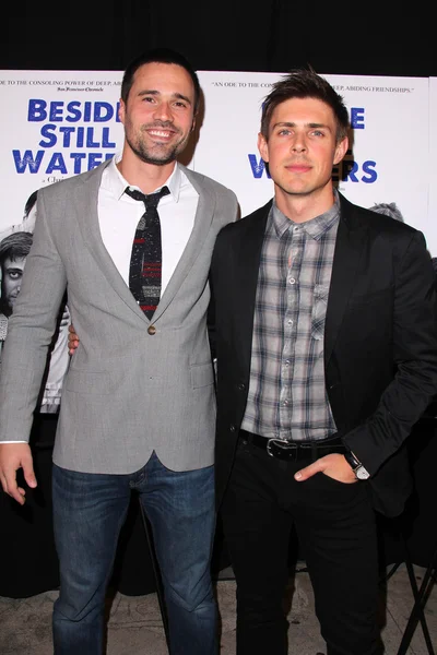 Brett Dalton, Chris Lowell — Stockfoto