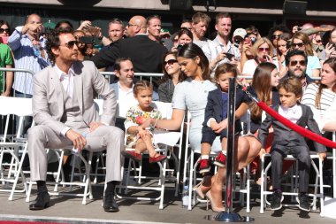 Matthew Mcconaughey, Camila Alves Mcconaughey, Vida Alves Mcconaughey, Levi Alves Mcconaughey, Livingston Alves Mcconaughey