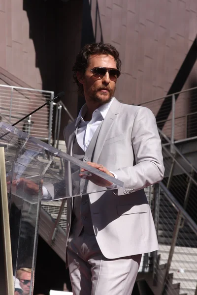 Matthew Mcconaughey — Stock fotografie