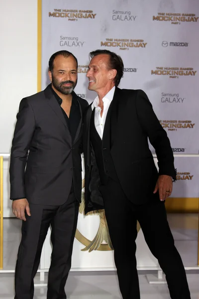 Jeffrey Wright, Robert Knepper — Stock Photo, Image