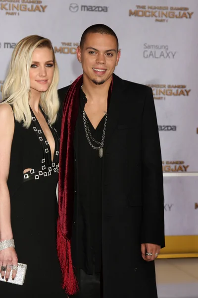 Ashlee Simpson, Evan Ross — Fotografia de Stock