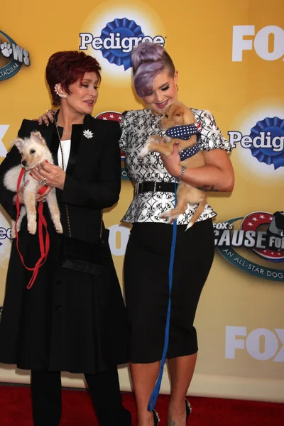 Sharon Osbourne, Kelly Osbourne — Zdjęcie stockowe