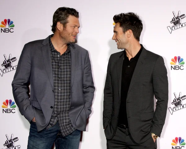 Blake Shelton, Adam Levine — Photo