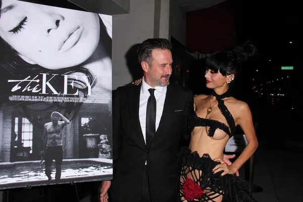 David Arquette, Bai Ling — Stock Photo, Image