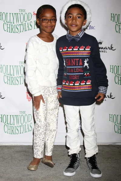 Marsai Martin, Miles Brown — Stock Photo, Image