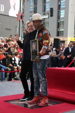 Ellen Degeneres, Pharrell Williams