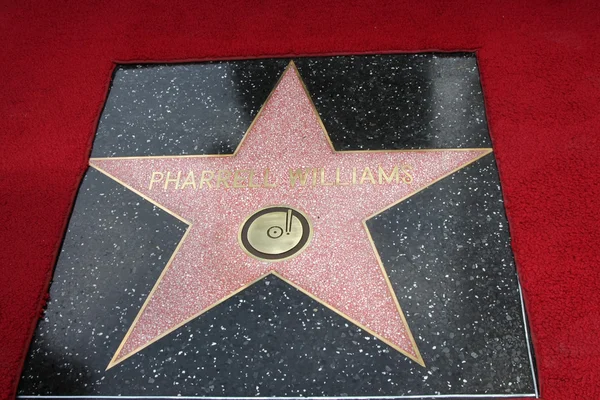 Pharrell Williams' Star — Stock Photo, Image