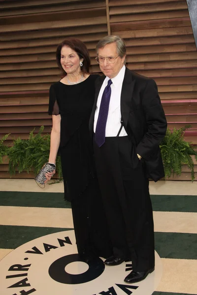 Sherry Lansing ja William Friedkin. — kuvapankkivalokuva