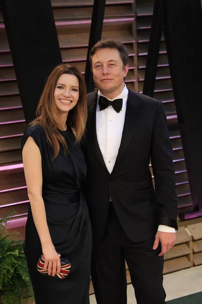 Talulah Riley, Elon Musk — Stock Photo, Image