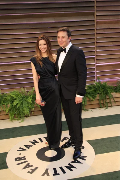 Talulah Riley, Elon Musk — Stock fotografie