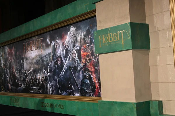 Atmosphere at the "The Hobbit: The Battle of the Five Armies" — Stock Photo, Image