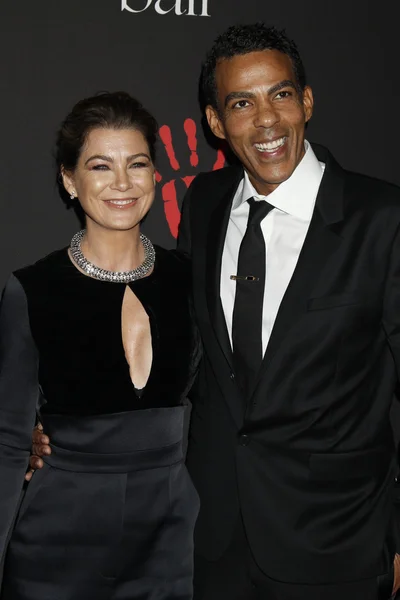 Ellen Pompeo, Chris Ivery — Foto de Stock