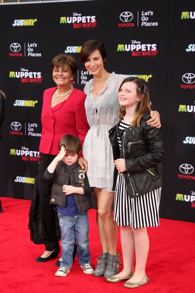 Catherine Bell, family — Stock Photo, Image