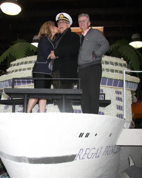 Jill Whelan, Gavin MacLeod, Fred Grandy — Stock Photo, Image