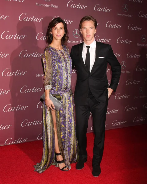 Sophie Hunter, Benedict Cumberbatch — Zdjęcie stockowe