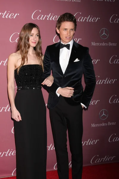 Hannah Bagshawe, Eddie Redmayne — Foto de Stock