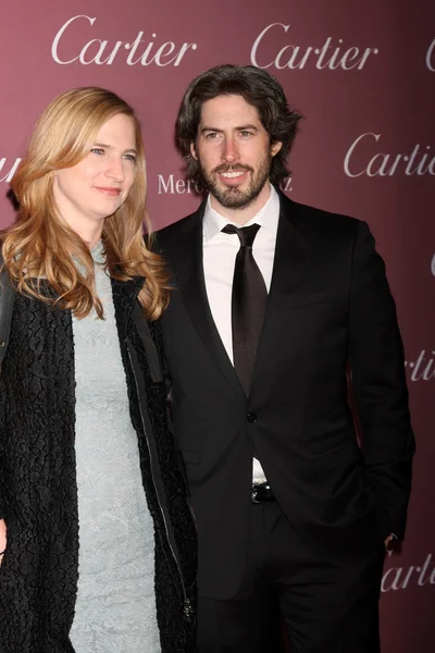 Helen Estabrook, Jason Reitman — Stok Foto