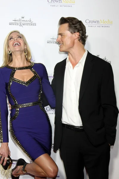 Brooke Burns, Dylan Neal — Stock Photo, Image