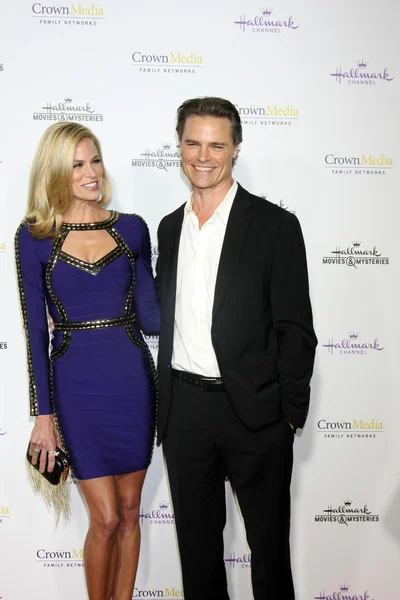 Brooke Burns, Dylan Neal — Zdjęcie stockowe