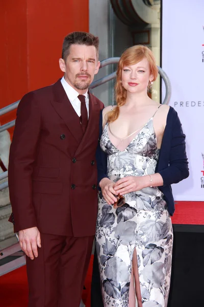 Ethan Hawke, Sarah Snook — Zdjęcie stockowe