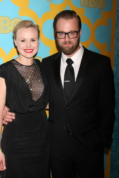 Alison Pill, Joshua Leonard — Stock Photo, Image