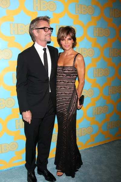 Harry Hamlin, Lisa Rinna — Stock Photo, Image