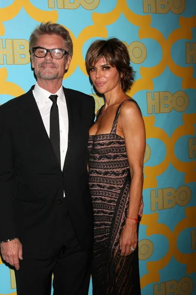 Harry Hamlin, Lisa Rinna —  Fotos de Stock