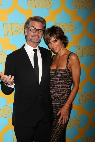 Harry Hamlin, Lisa Rinna — Stock Photo, Image