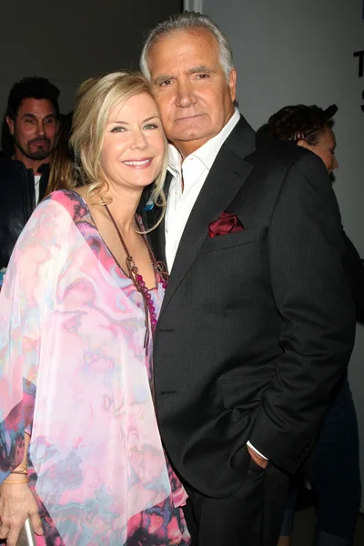 Katherine Kelly Lang, John Mccook — Zdjęcie stockowe