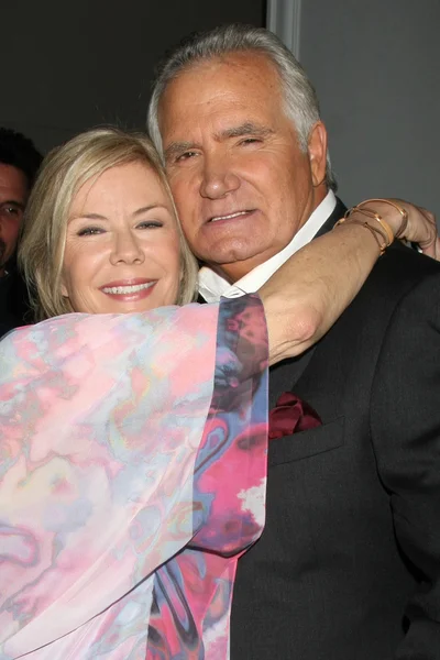 Katherine Kelly Lang, John Mccook — Zdjęcie stockowe