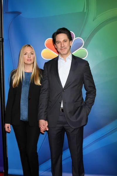 Hope Davis, Scott Cohen — Stock Photo, Image