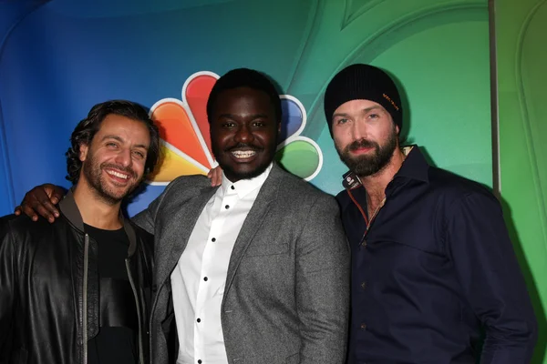 Adam Levy, Babou Ceesay, Emmett J Scanlan — Zdjęcie stockowe