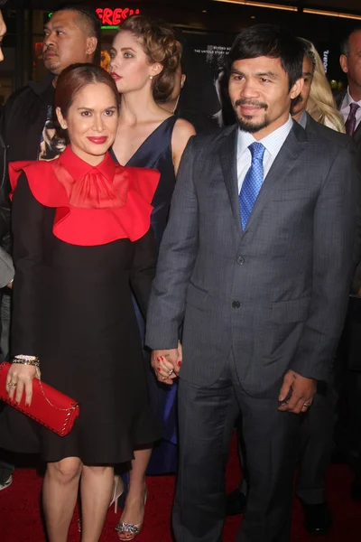 Jinkee Pacquiao, Manny Pacquiao — Foto Stock