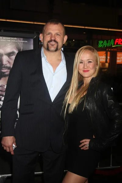 Chuck Liddell, Heidi Liddell — Stockfoto