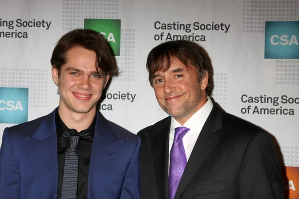 Ellar Coltrane, Richard Linklater — Fotografia de Stock