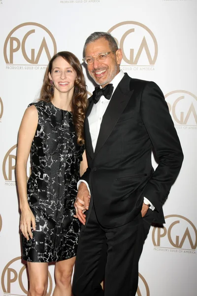 Emilie Livingston, Jeff Goldblum — Foto Stock